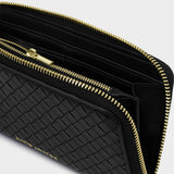 Nova Woven Texture Large Wallet