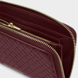 Nova Woven Texture Large Wallet