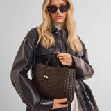 Nova Hand Woven Top Handle Bag