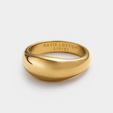 Aura Dome Ring | Gold Coated